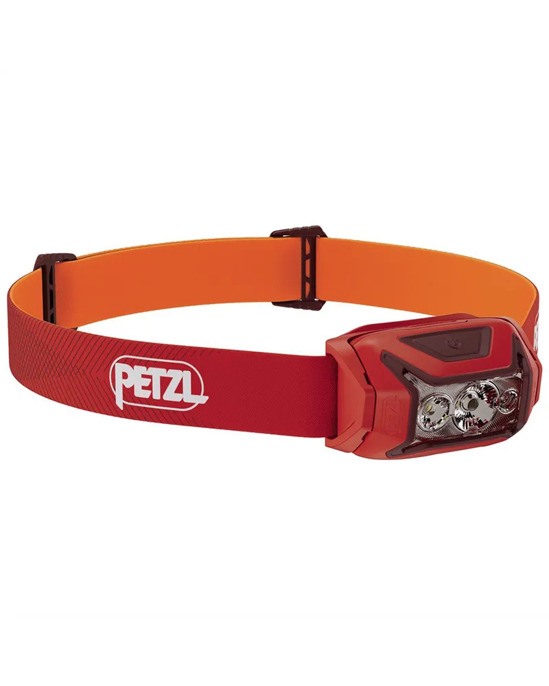 Petzl Headlamp Actik, Red