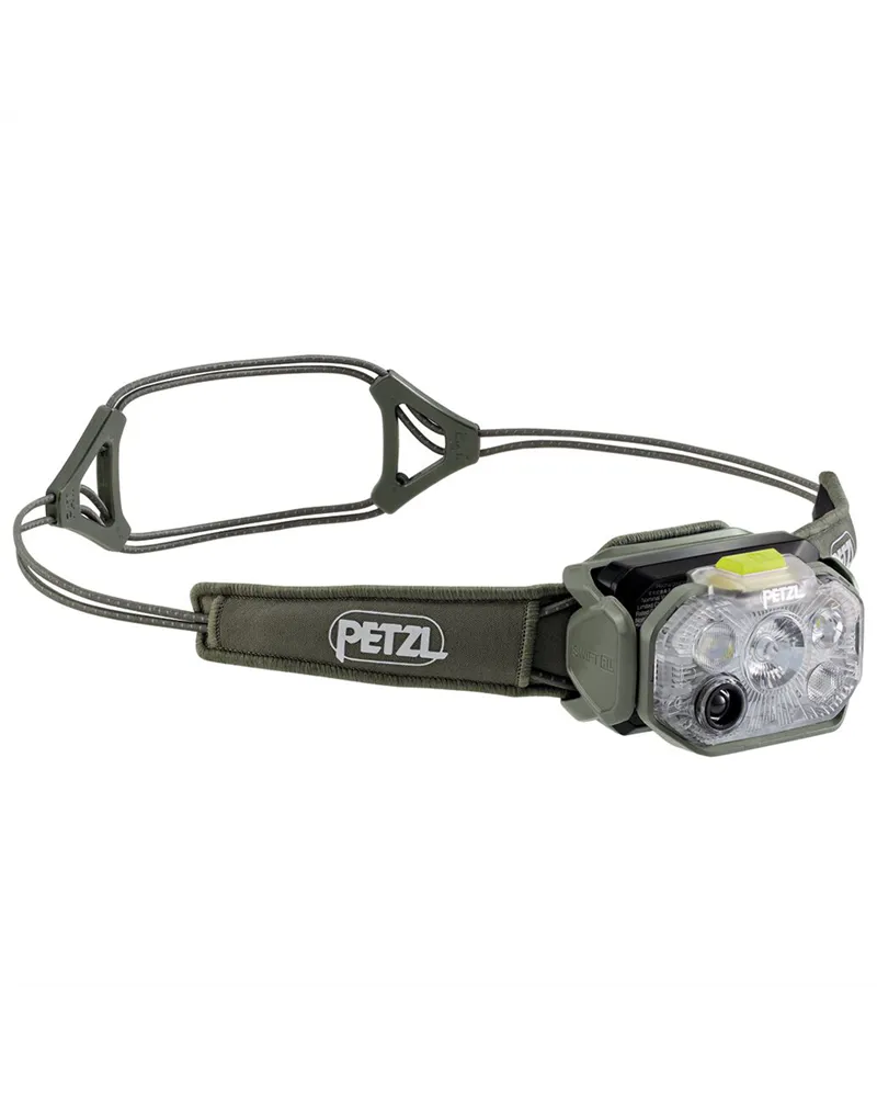 Petzl Headlamp Swift RL, Jungle Green