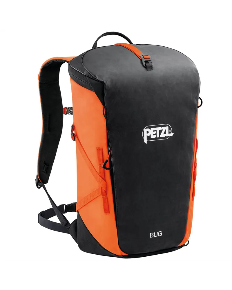 Petzl Bug Backpack 18 Liters, Black/Orange