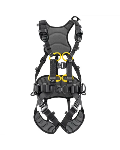 Petzl Volt Wind Imbracatura Taglia 2, Nero/Giallo (EU)