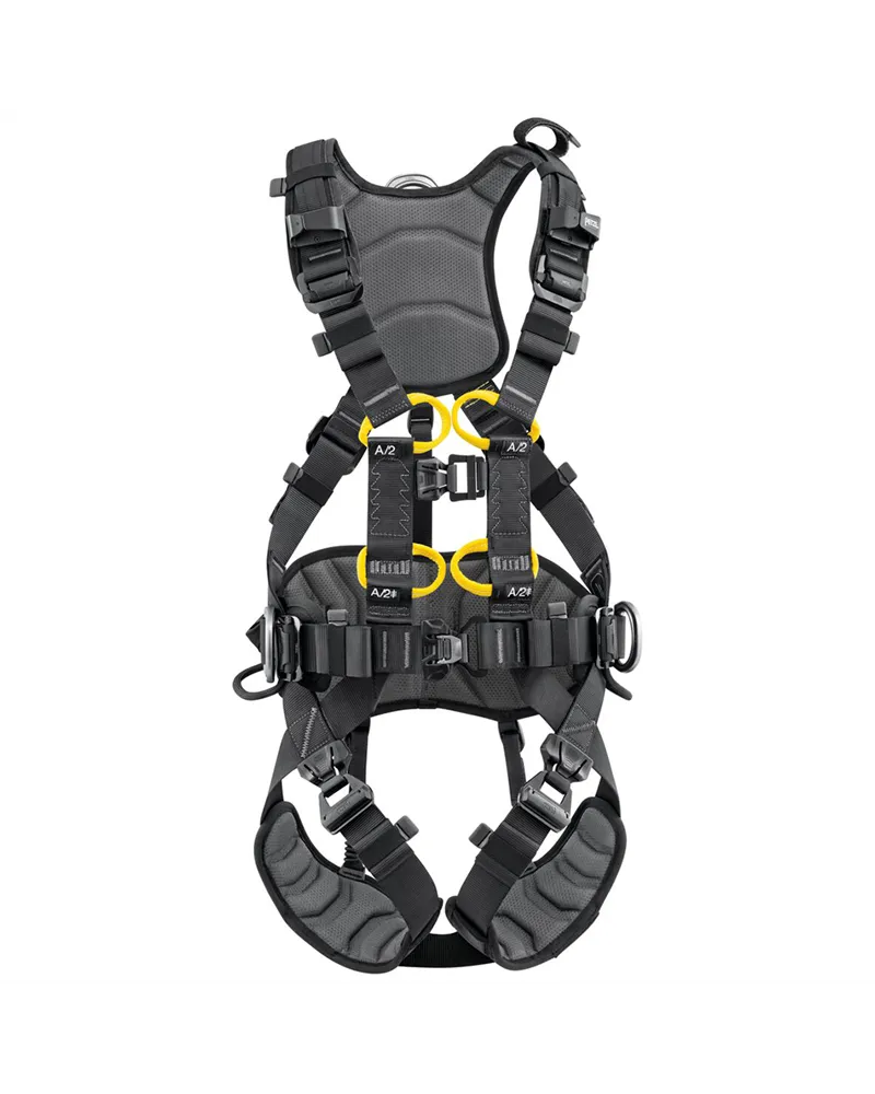 Petzl Volt Wind Imbracatura Taglia 2, Nero/Giallo (INT)