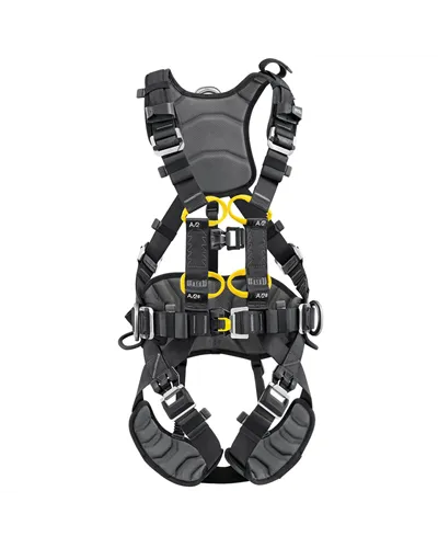 Petzl Volt Wind Offshore Imbracatura Taglia 2, Nero/Giallo
