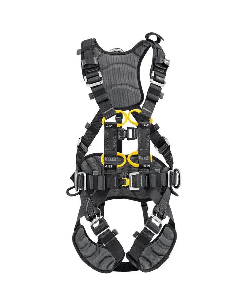 Petzl Volt Wind Offshore Imbracatura Taglia 2, Nero/Giallo
