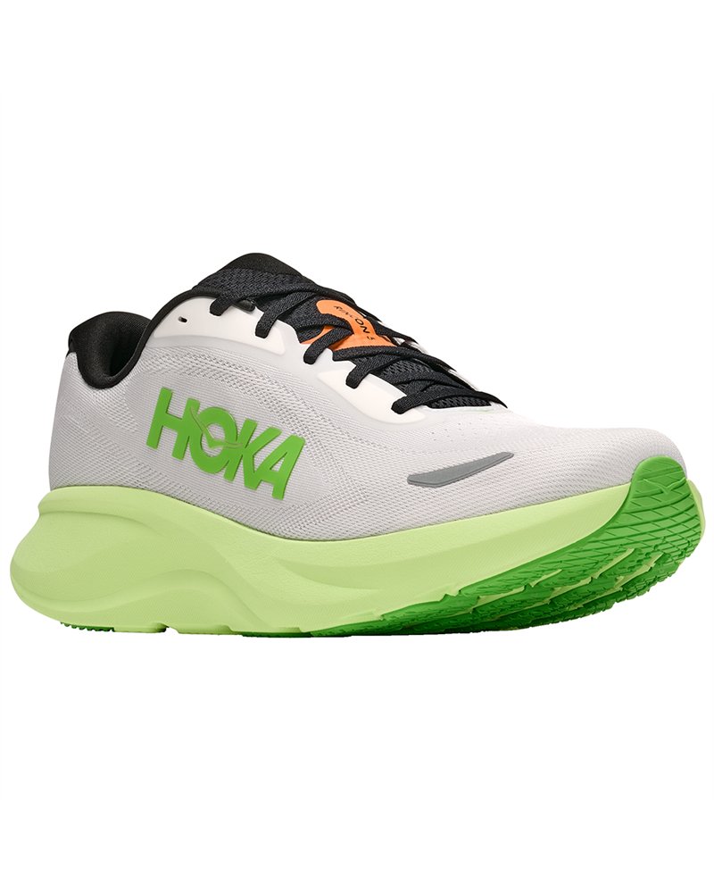 Hoka Rincon 5 Scarpe Running Uomo, Frost/Black