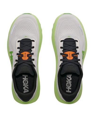 Hoka Rincon 5 Men's Running Shoes, Frost/Black