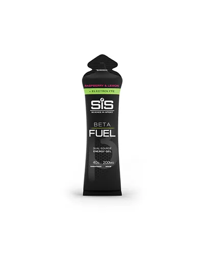 SIS Beta Fuel + Electrolyte Energy Gel Raspberry/Lemon, 60ml (6 gels box)