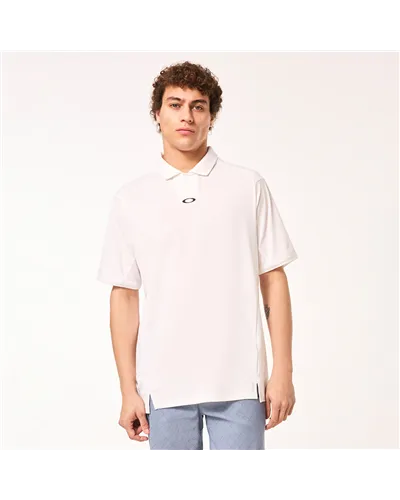 Oakley Reduct C1 Echo Polo Men's Short Sleeve Polo, White