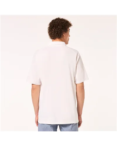 Oakley Reduct C1 Echo Polo Men's Short Sleeve Polo, White