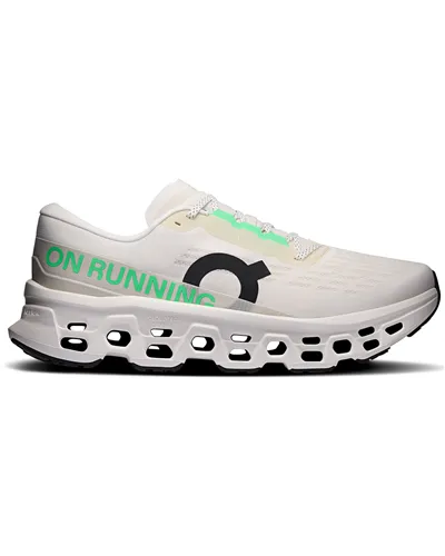 On Cloudmonster 3 Scarpe Running Uomo, Ivory/Ivory