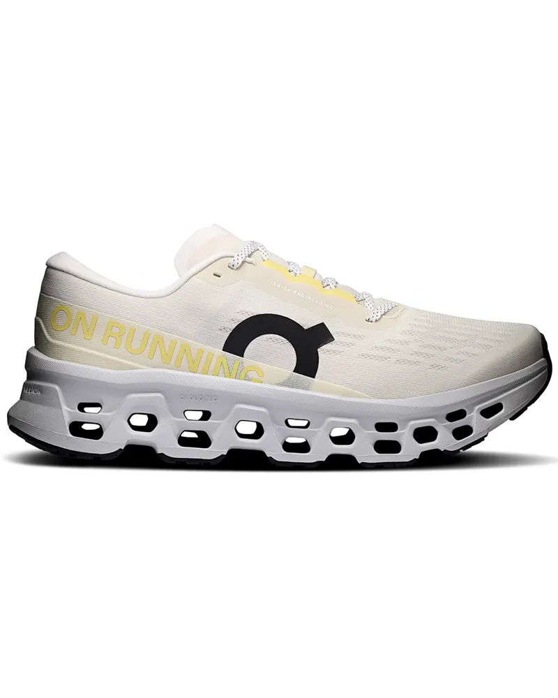 On Cloudmonster 3 Scarpe Running Uomo, Ghost/Glacier