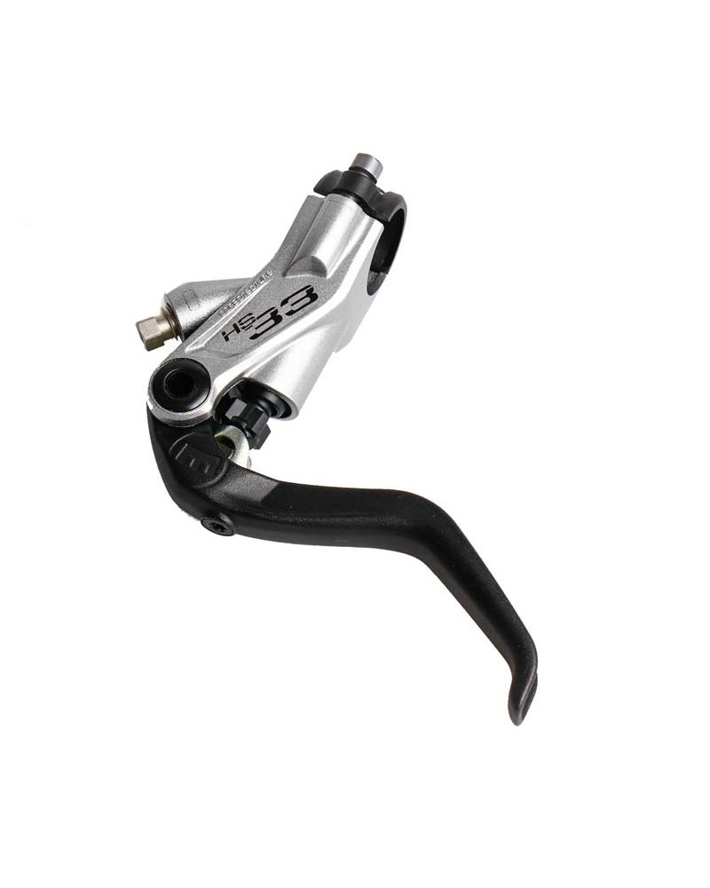 Magura Brake Lever Assembly Hs33 R Silver, For Left/Right Hand Use, 2-Finger Lever Blade, Black (1 Pc)