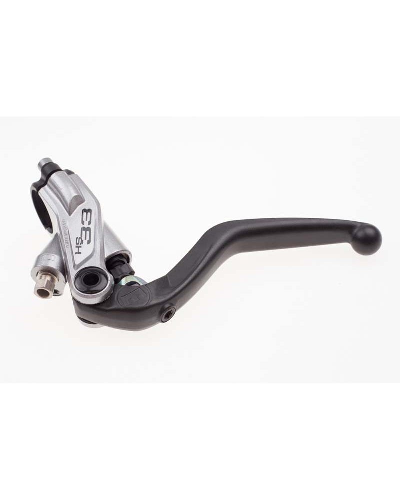 Magura Brake Lever Assembly Hs33 R Silver, For Left/Right Hand Use, 4-Finger Lever Blade With Ball-End, Black (1 Pc)