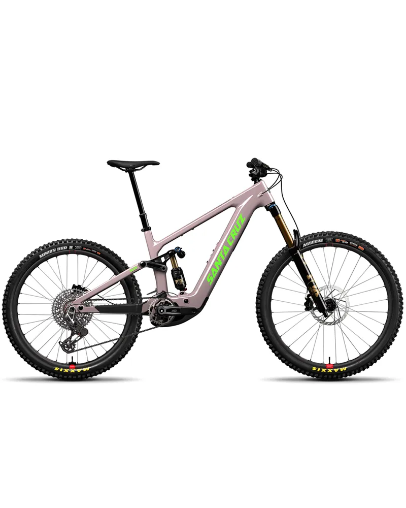 Santa Cruz Bullit 4 C Mullet 27.5/29 Sram X0 Eagle AXS 12sp e-MTB Reserve, Gloss Purple Smoke