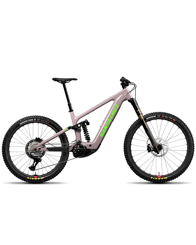 Santa Cruz Bullit 4 CC Mullet 27.5/29 Shimano Deore XT Di2 12v e-MTB Reserve, Gloss Purple Smoke