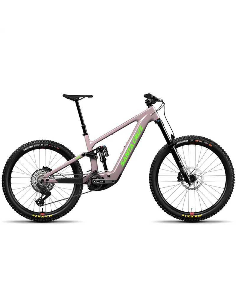 Santa Cruz Bullit 4 CC Mullet 27.5/29 Sram GX Eagle AXS 12v e-MTB, Gloss Purple Smoke