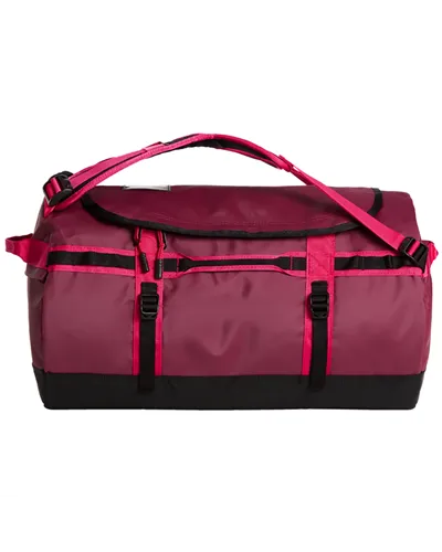 The North Face Base Camp Duffel S Borsone 50 Litri, Burgundy Crush/TNF Black/Lali Guran