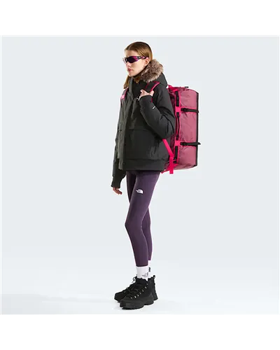The North Face Base Camp Duffel S - 50 Liters, Burgundy Crush/TNF Black/Lali Guran