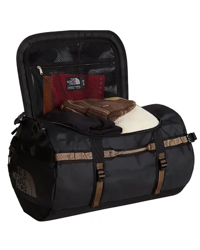 The North Face Base Camp Duffel S - 50 Liters, Black/Smokey Brown
