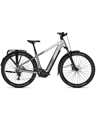 Focus Aventura² 6.7 Shimano Cues 9v - Bosch Performance 600Wh, Nepal Silver/Steel Grey