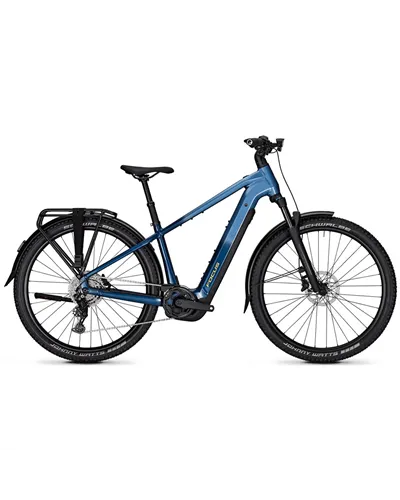 Focus Aventura² 6.7 Shimano Cues 9v - Bosch Performance 600Wh, Alice Blue/Azure Blue