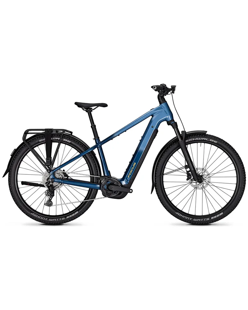 Focus Aventura² 6.7 Shimano Cues 9v - Bosch Performance 600Wh, Alice Blue/Azure Blue
