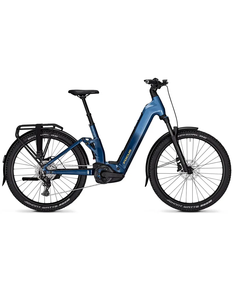 Focus Aventura² 6.7 FS Wave Shimano Cues 9v - Bosch Performance 600Wh, Alice Blue/Azure Blue