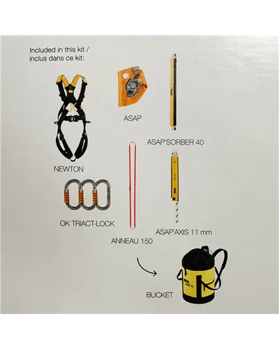 Petzl Kit Asap Fall Arrest Kit 20m Size 1