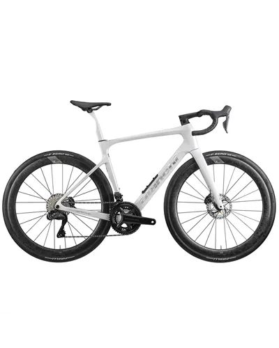 Bianchi Infinito Pro Shimano Ultegra Di2 12sp Powermeter, 8C Metallic White/Chrome Full Glossy MY26