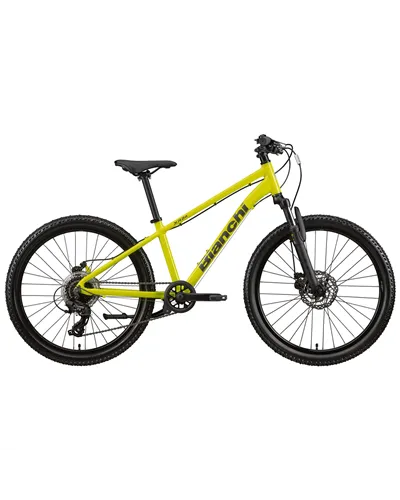 Bianchi XR24 Shimano Tourney 8sp V-Brake 330H, 7X Acid Yellow Glossy MY23