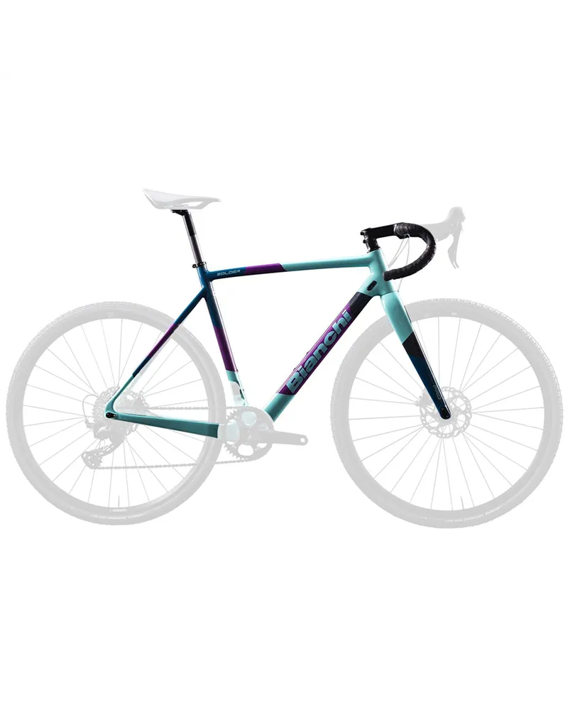 Bianchi Kit Telaio Zolder Pro, YD CK16/Purple-Abyssal Teal Glossy MY25