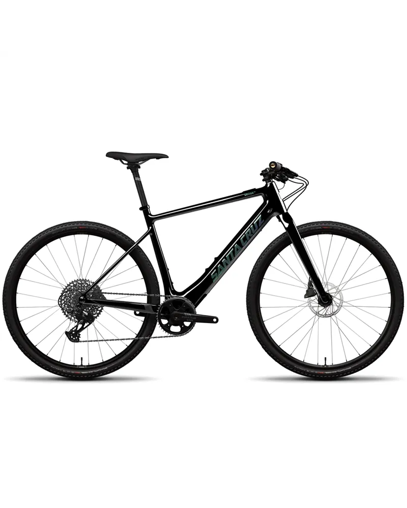 Santa Cruz Skitch Carbon CC 700C Sram Apex Eagle 12v Flat Bar, Gloss Black