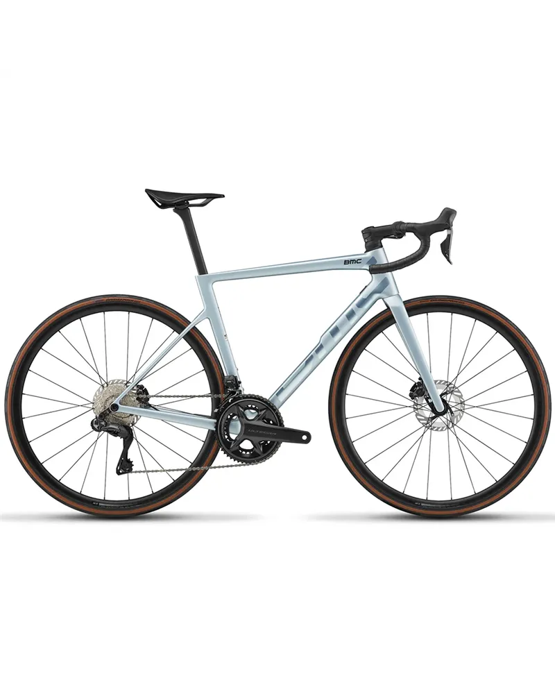 BMC Teammachine SLR One - Shimano Ultegra Di2 12v, Light Blue Chrome MY27