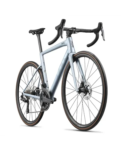 BMC Teammachine SLR One - Shimano Ultegra Di2 12v, Light Blue Chrome MY27