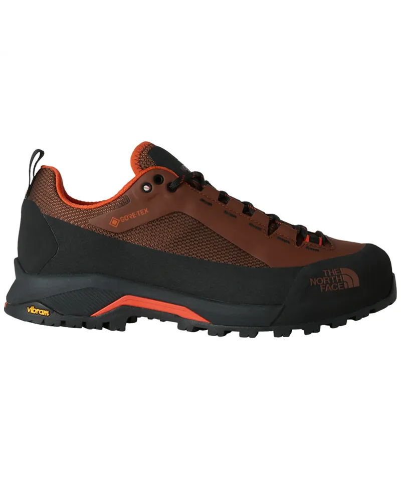 The North Face Verto Alpine GTX Gore-Tex Men's Trekking Shoes, Ember Soil/Lava Red