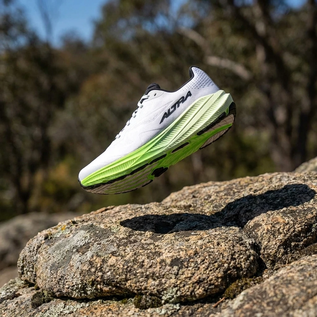 Le Altra Experience Flow 3 sono scarpe da running uomo, leggere (255 g) con drop di 4 mm e intersuola Altra EGO™ P35 per un'ammortizzazione efficiente. La tomaia in mesh tecnico migliora traspirabilità e comfort.